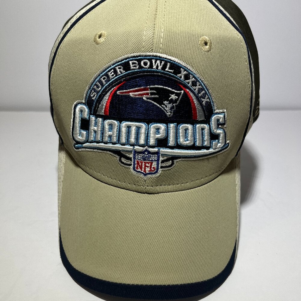 New England Patriots Super Bowl XXXIX-39 Champion Baseball Cap